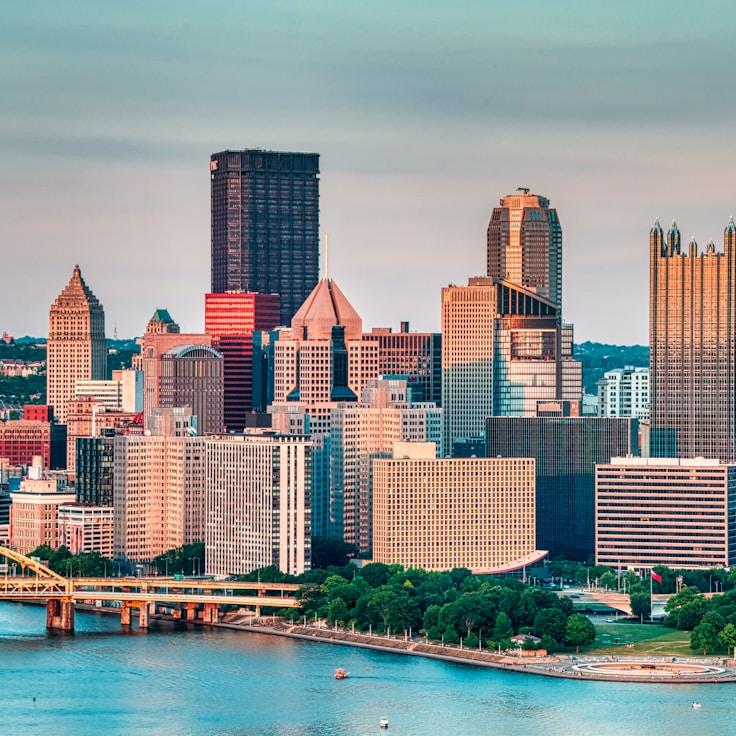City skyline in Berlin, Germany